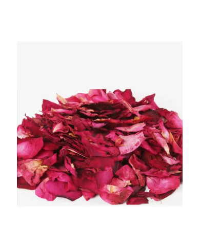 HOBİCİLER Kurutulmuş Gül Yaprakları Spa Ve Banyo İçin Yemek Masası Süsü 50 GR
