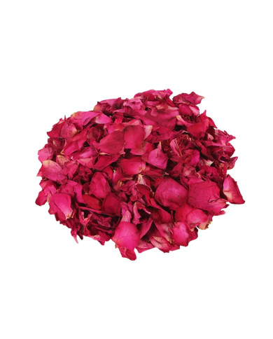 HOBİCİLER Kurutulmuş Gül Yaprakları Spa Ve Banyo İçin Yemek Masası Süsü 100 GR