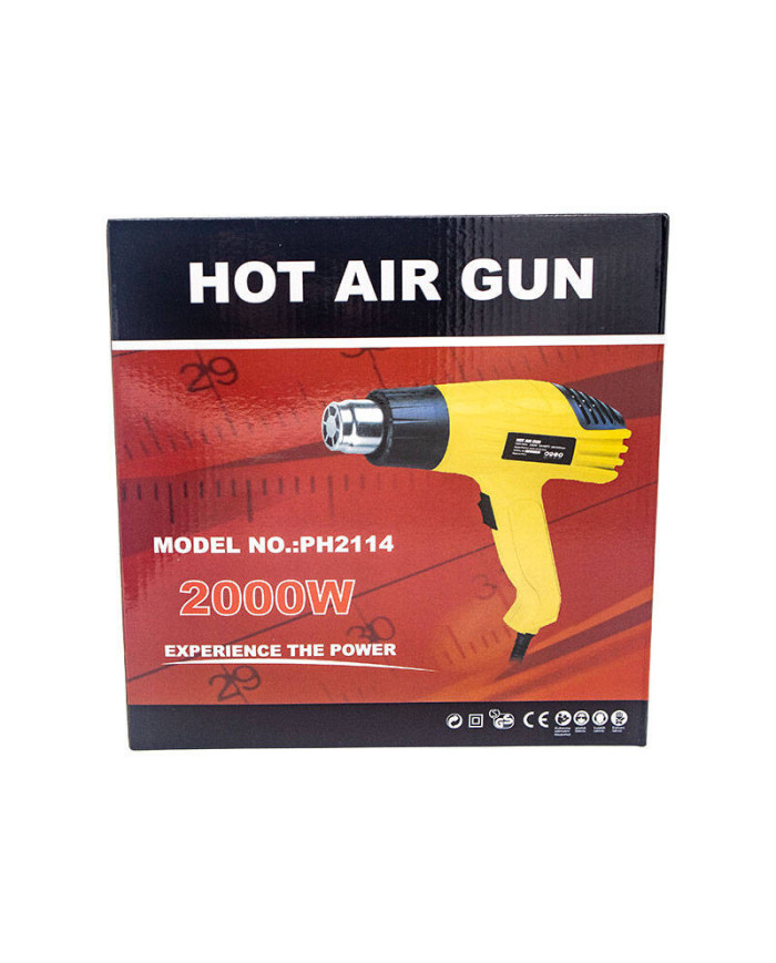 HOBİCİLER Sıcak Hava Tabancası 2000w Epoksi Dalga Yapma Makinası PVC Düzeltme