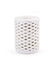 HOBİCİLER BEYAZ Rafya İp Şapka Çanta Kağıt Ambalaj İpi 100 gr 100 m Raffia Natural Kağıt İp