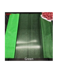 HOBİCİLER Yeşil Kristal Tül Gelin Damat Bohça Tülü Parti Süsleme Tülü Bohça Süsü Paket Süsü 1x3 Metre