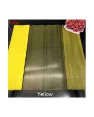 HOBİCİLER Sarı Kristal Tül Gelin Damat Bohça Tülü Parti Süsleme Tülü Bohça Süsü Paket Süsü 1x3 Metre