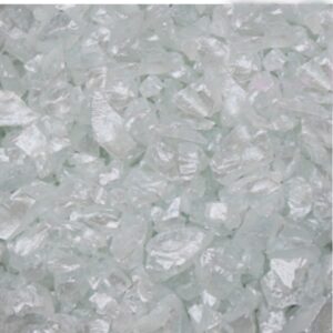 Epoksi Reçine İçin Beyaz Cam Kırığı 4-8 MM Aralığında