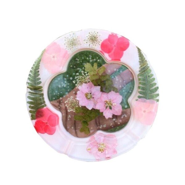 Epoksi Silikon Kalıp Küllük Kalıbı Papatya Modeli Küçük Boy 11 CM