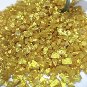 Epoksi Reçine İçin Gold Cam Kırığı 4-8 MM Aralığında