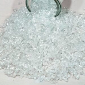 Epoksi Reçine İçin Şeffaf Cam Kırığı 4-8 MM Aralığında